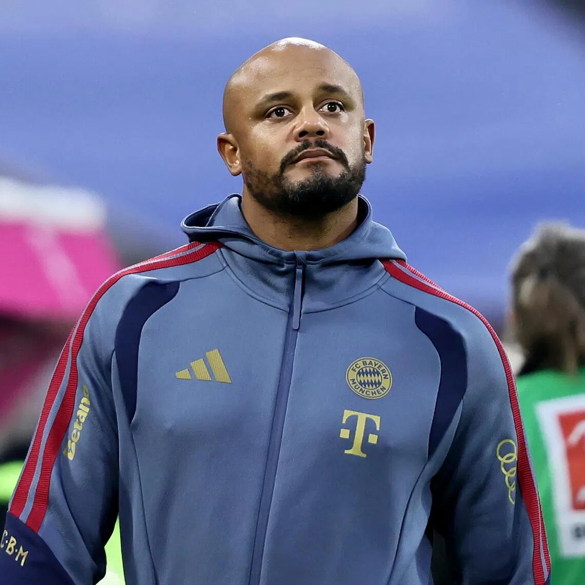 Bayern Munich head coach Vincent Kompany was rushed to hospital after collapsing on the training pitch in Munich on Oct 23.