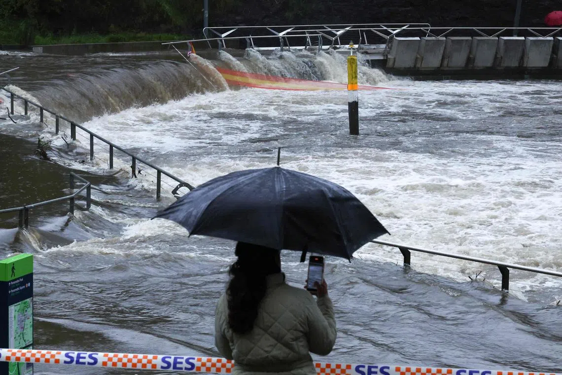 New South Wales authorities said on April 6 morning that 12 emergency evacuation orders were in place including several in Sydney.