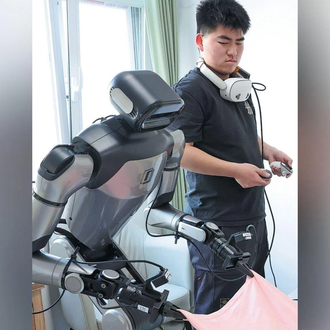 Since the eldercare facility's opening, 43 different robots have been deployed across the building, with functions ranging from making pancakes to playing chess.