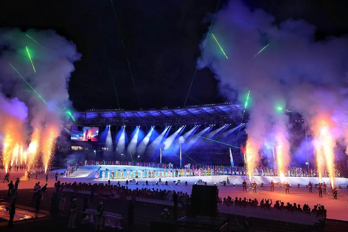Aichi-Nagoya Asian Games officially open after troubled start