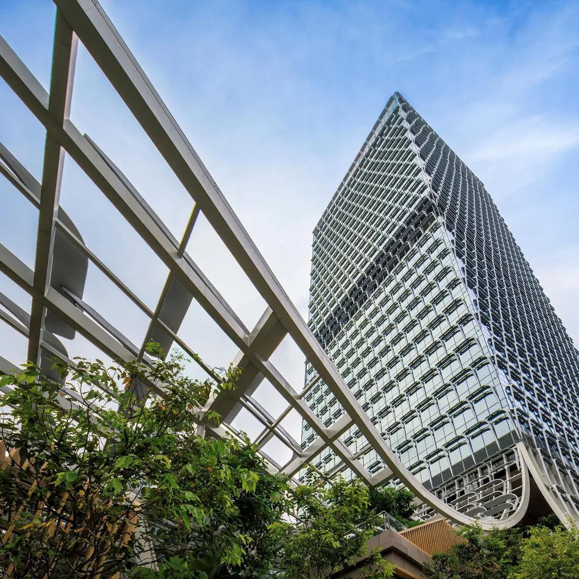 The total value of the 33-storey Keppel South Central in the central business district stands at about $1.2 billion.