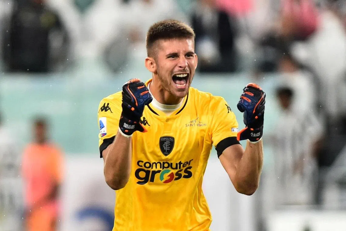 Vicario becomes Tottenham’s second signing since the appointment of Ange Postecoglou as manager.
