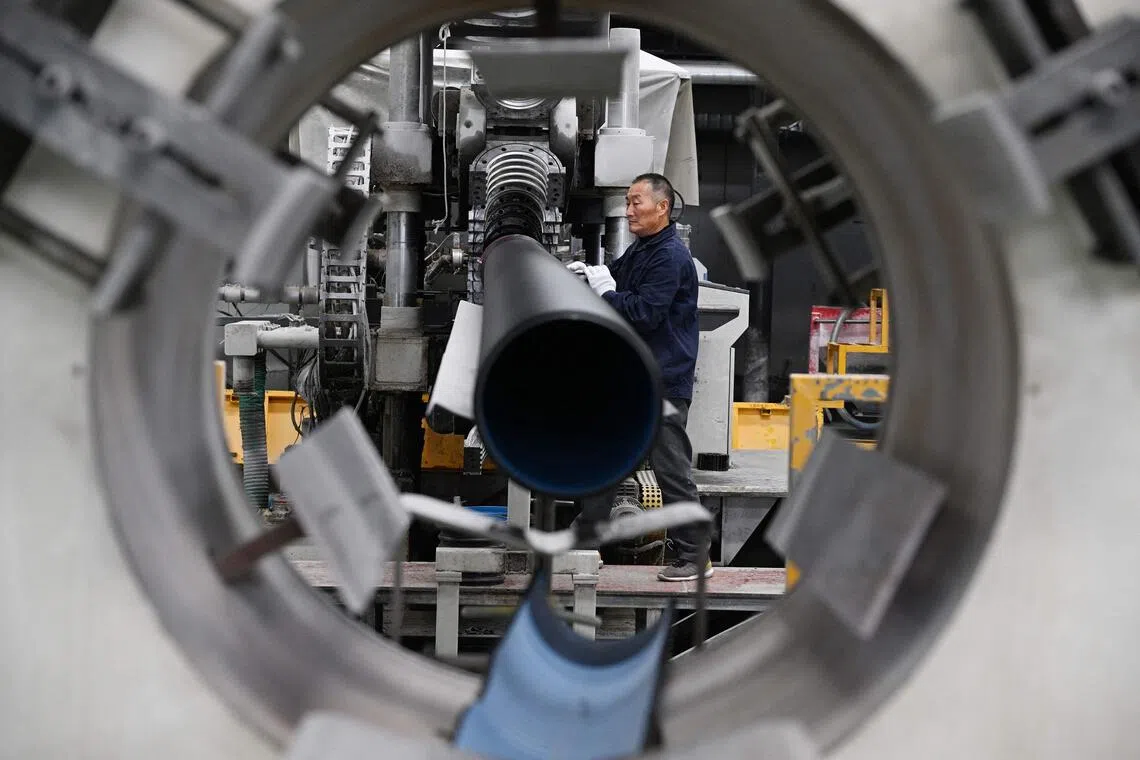 Industrial profits gained for the second straight month in September and rose 21.6 per cent from a year earlier.