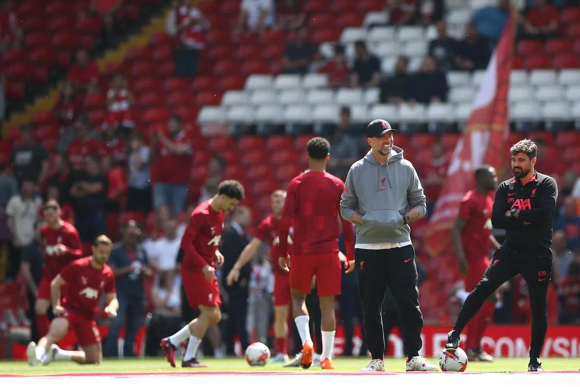 Liverpool manager Jurgen Klopp has said that the dressing room is not in a bad mood after the Reds failed to qualify for the Champions League.