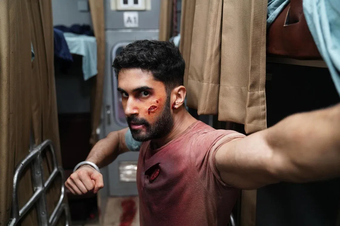 Lakshya in the action thriller Kill. 