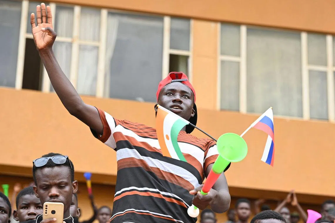 Russian influence in West Africa has grown while the West’s has waned since a string of coups began. 