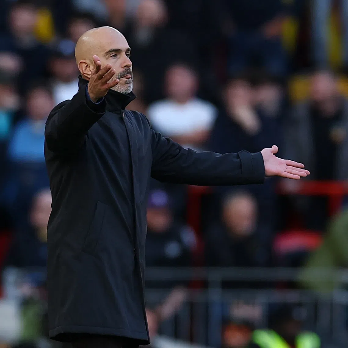 Manchester City manager Enzo Maresca told his players the best way to drown it out was by making even more of their own.