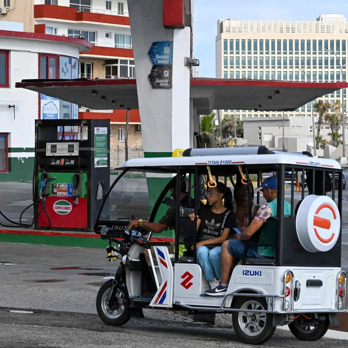 The sanctions follow the US declaration of a national emergency in 2026 that would impose tariffs on any country that supplies oil to the island.
