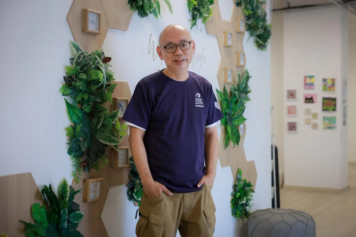 Daniel Sim recognised the signs of a stroke and acted as quickly as possible.