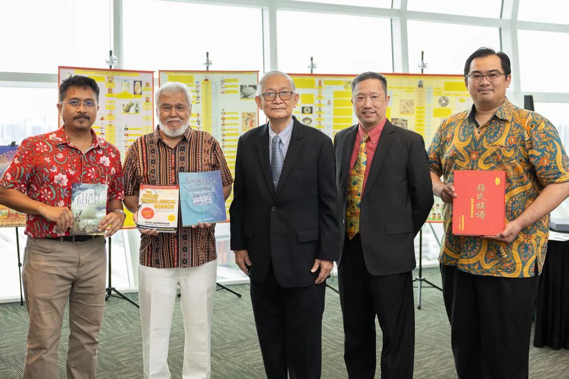 (From left) Mr Sarafian Bin Salleh, Mr Percival Shepherdson, Mr Ng Yew Kang, Mr Nathan Co and Mr Chung Kwang Tong.