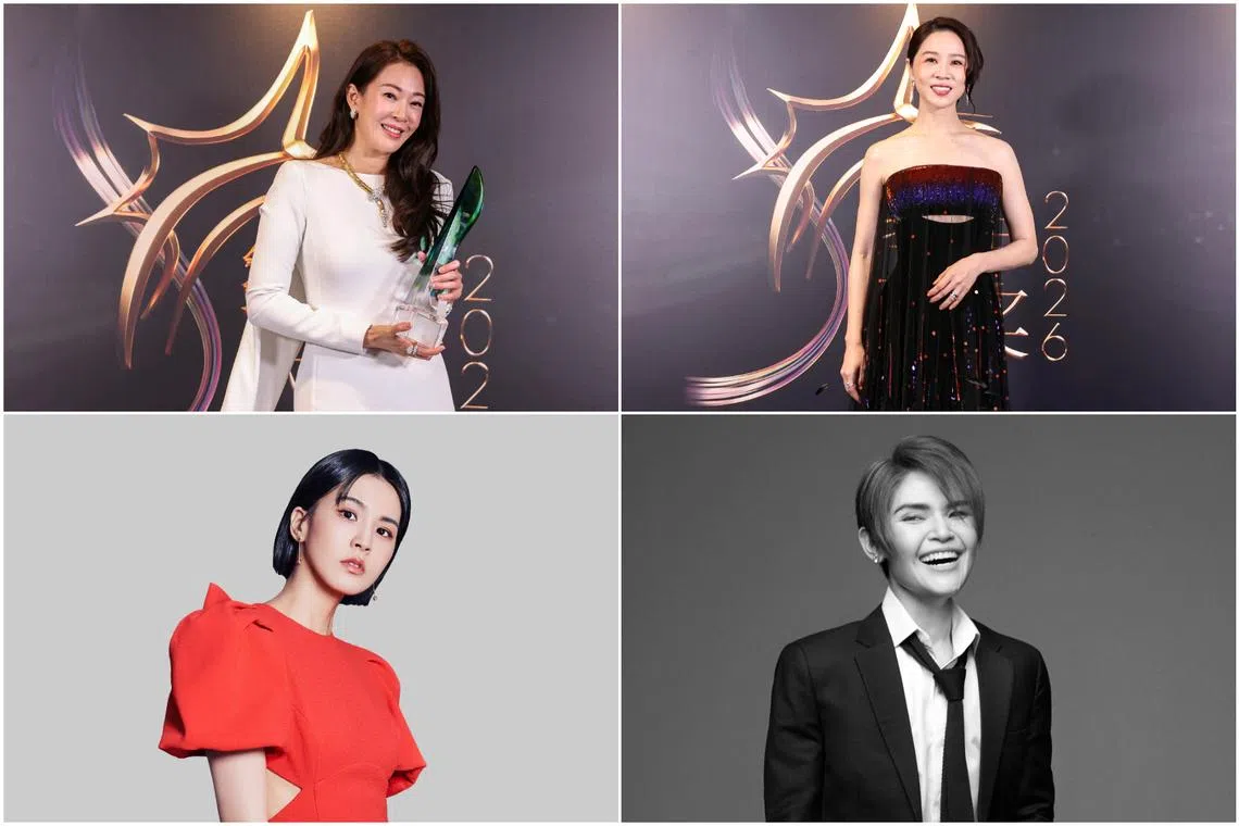 (Clockwise from left) Jesseca Liu, Hsieh Ying-xuan, Olinda Cho and Pets Tseng.