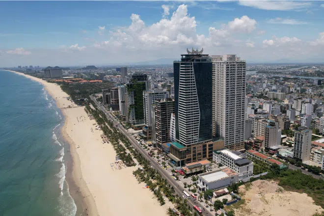 Best short trips from Singapore: Da Nang Vietnam My Khe Beach