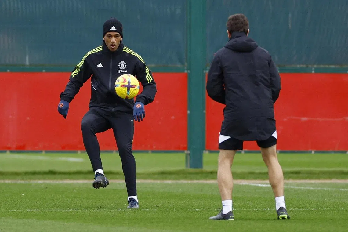 Manchester United manager Erik ten Hag has said that striker Anthony Martial (above) is fit and ready to start games following a season blighted by injury.