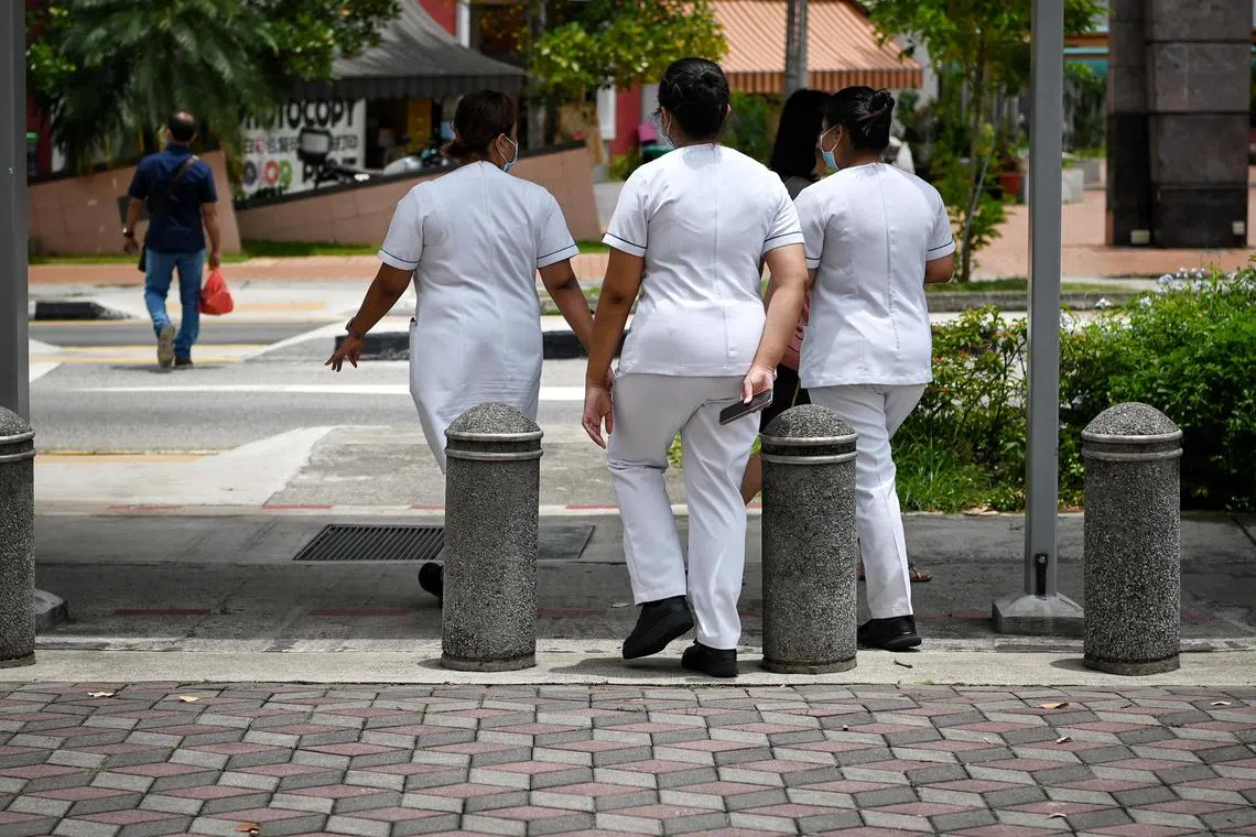 The new foreign healthcare workers who will benefit from this move are mainly nurses and allied health professionals.