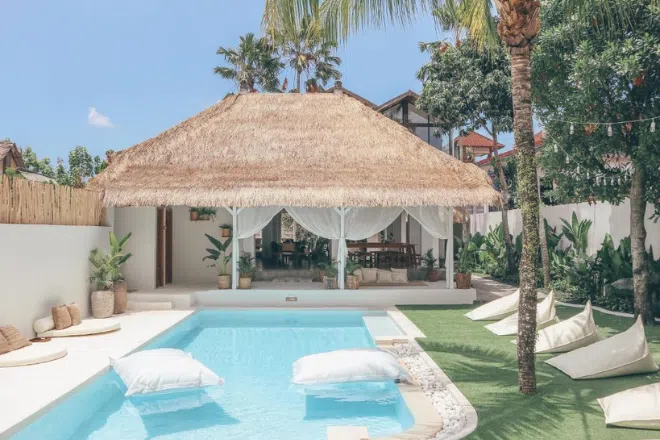 Best hotels in Bali: Pool at Arya Wellness Retreat in Ubud, Bali