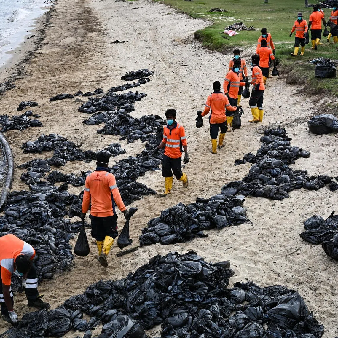 The International Oil Pollution Compensation Funds said the Singapore Government filed claims of more than $18.4 million for its response efforts.