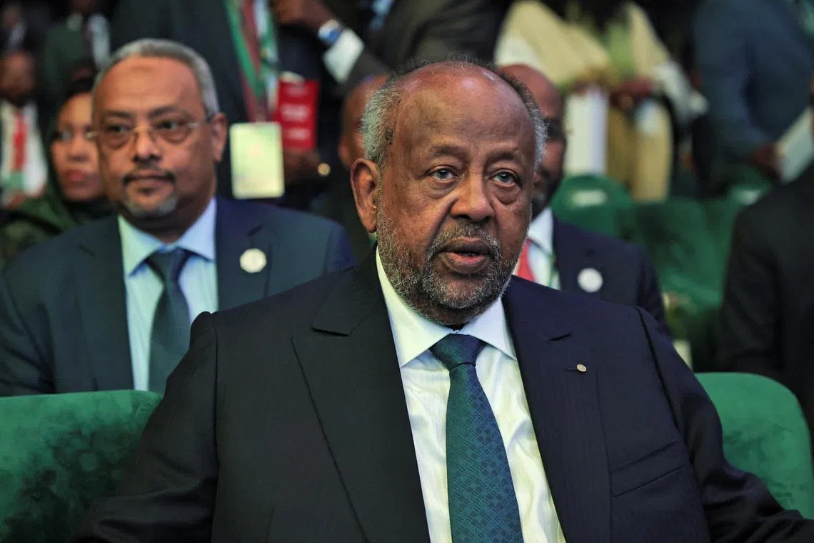 Djibouti's Guelleh expected to win sixth term after age limits lifted