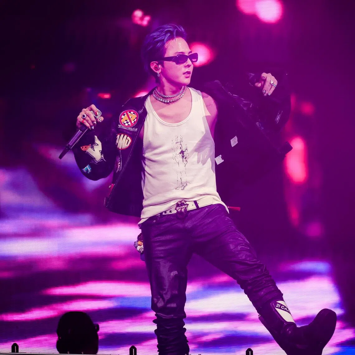 South Korean rapper-singer G-Dragon (seen here on Oct 3) will be taking the stage on Day 2 of the MAMA awards on Nov 29.