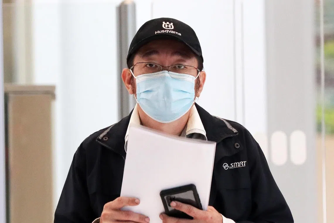 Lee Choon Phing pleaded guilty on Monday to two counts of insulting a woman’s modesty.