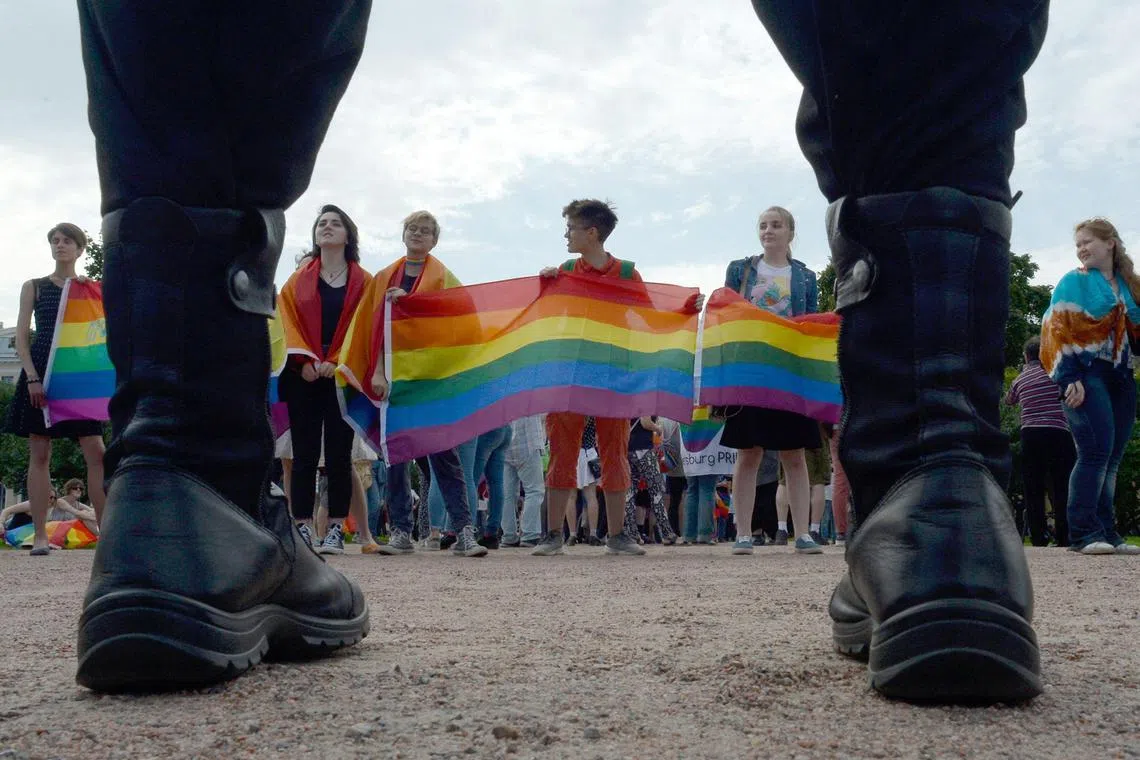 Russia’s justice ministry said it had “lodged an administrative legal claim with the Supreme Court to recognise the International LGBT public movement as extremist and ban its activity in Russia.”