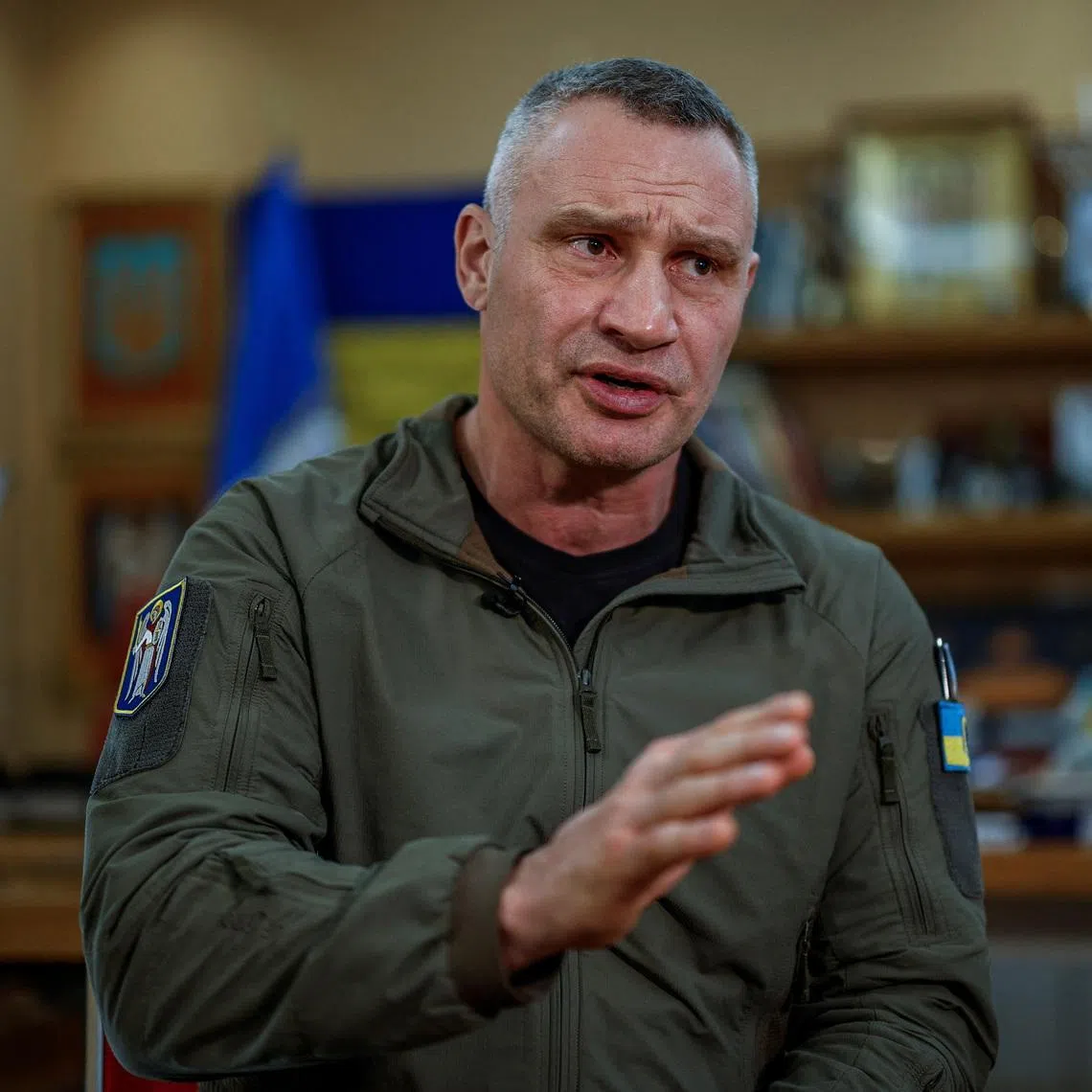 Kyiv Mayor Vitali Klitschko said there had been hits on both residential and non-residential buildings.