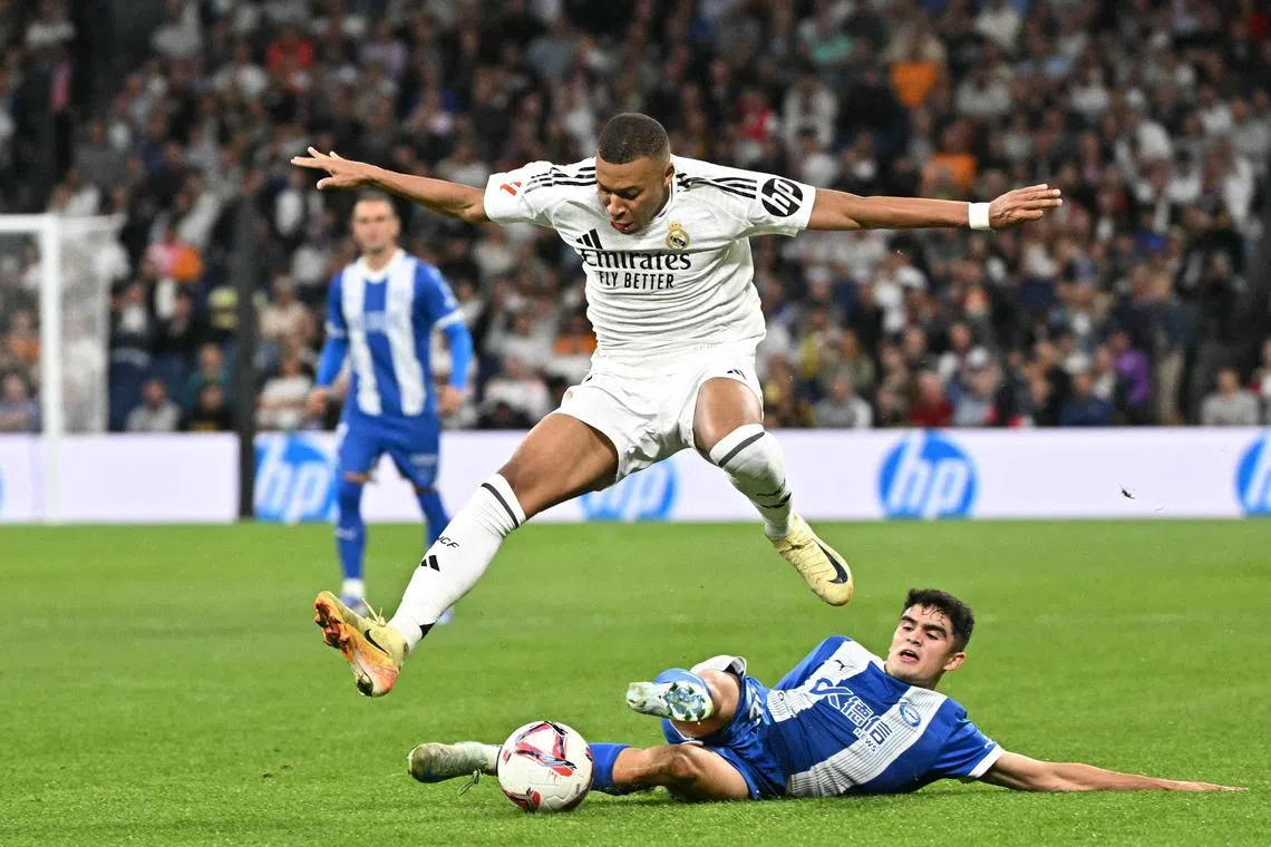 Real Madrid's football star Kylian Mbappe took a minority holding of more than 10 per cent in German electronics firm Loewe Technology.