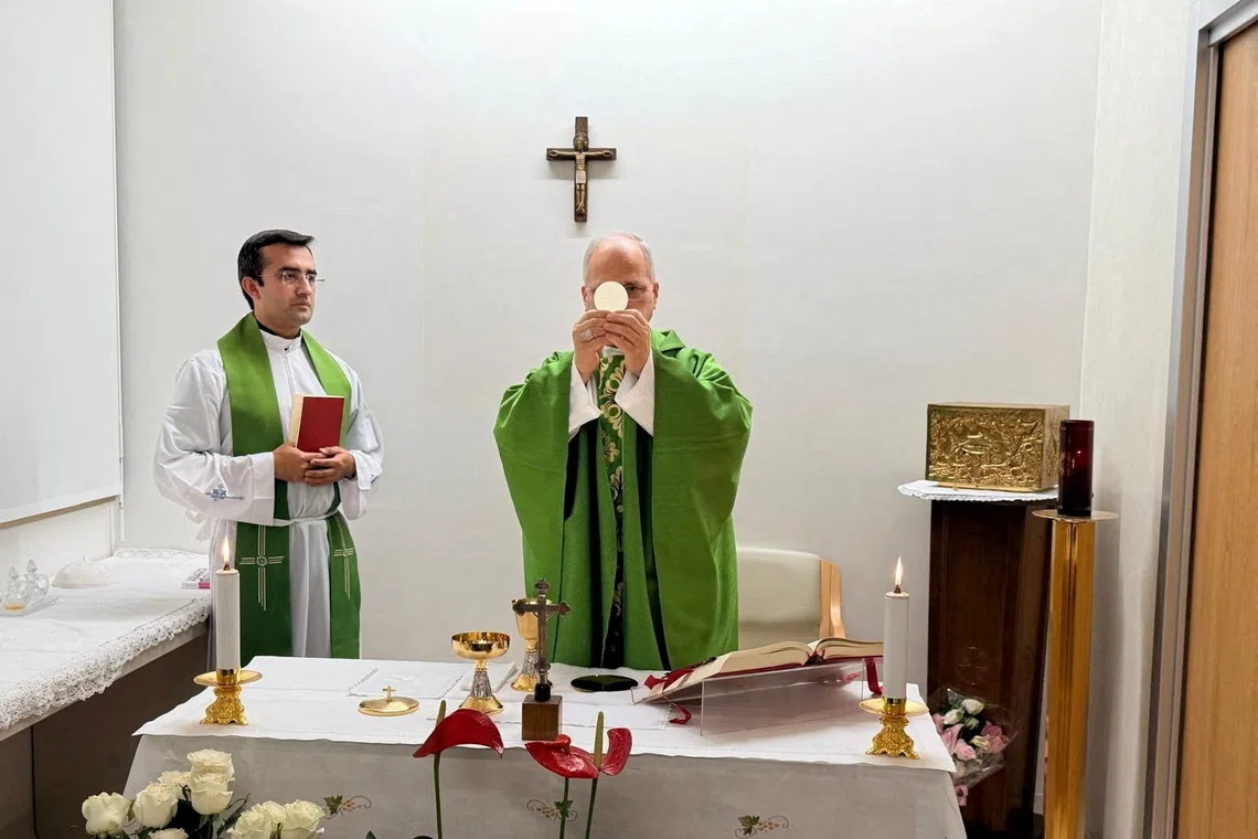 Pope Leo will lead prayers from his apartment at the Vatican to pilgrims in St Peter’s Square on Oct 18.