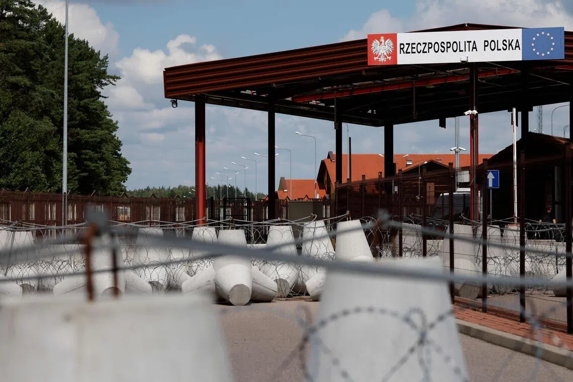Poland closed its border with Belarus this month as a result of Russia-led military exercises taking place in Belarus.