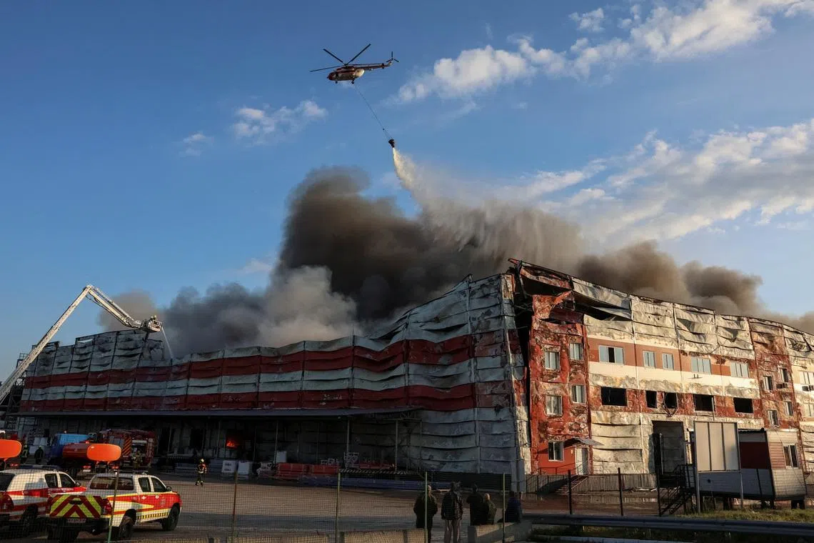 Russia pounds Kyiv in major ballistic missile attack