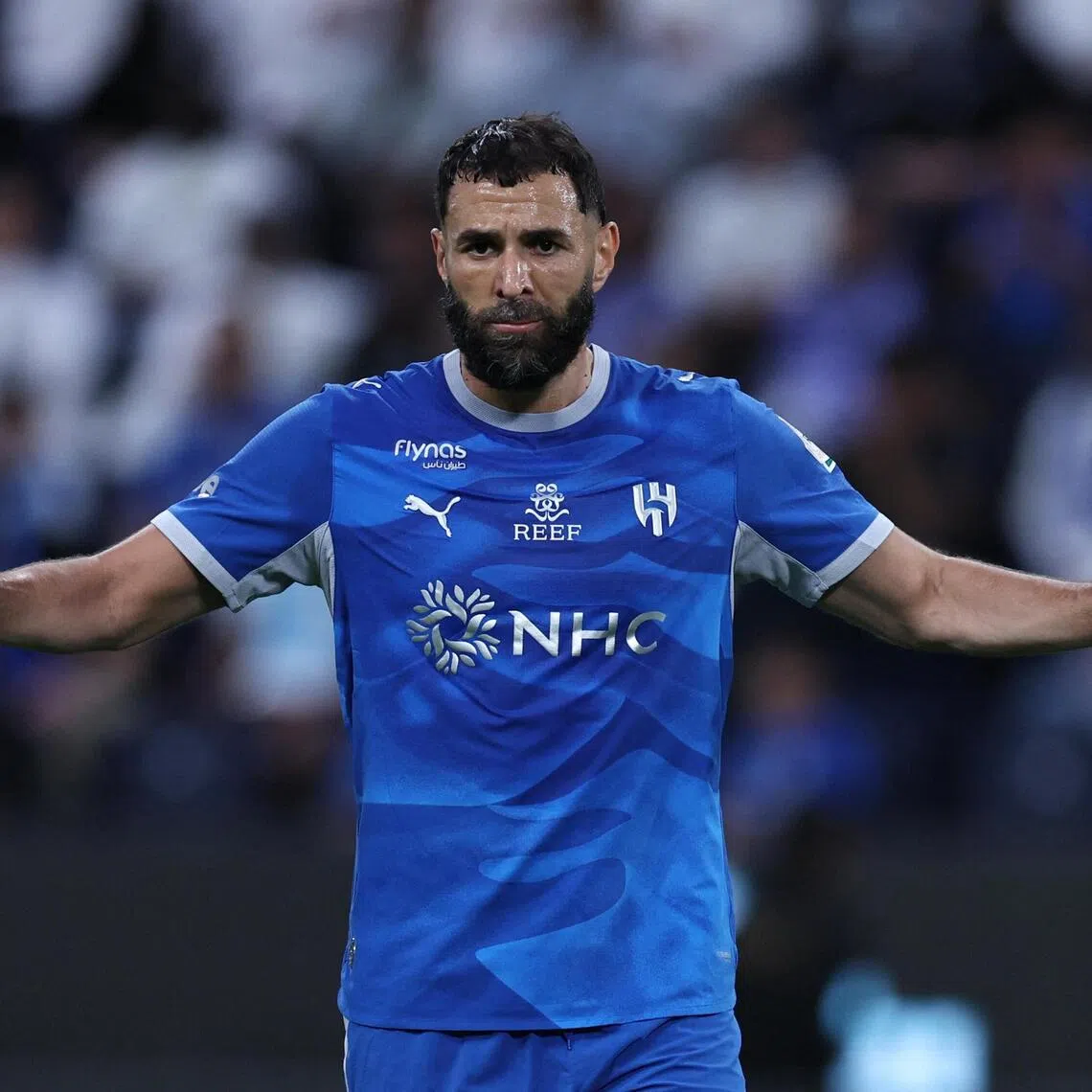 Karim Benzema joined Al Hilal less than eight months ago and had one year left on his contract.