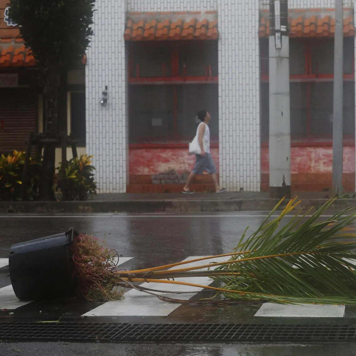 Typhoon Dolphin, the 13th typhoon of 2026, was forecast to approach islands stretching south-west from Kyushu as well as Okinawa in the coming days.