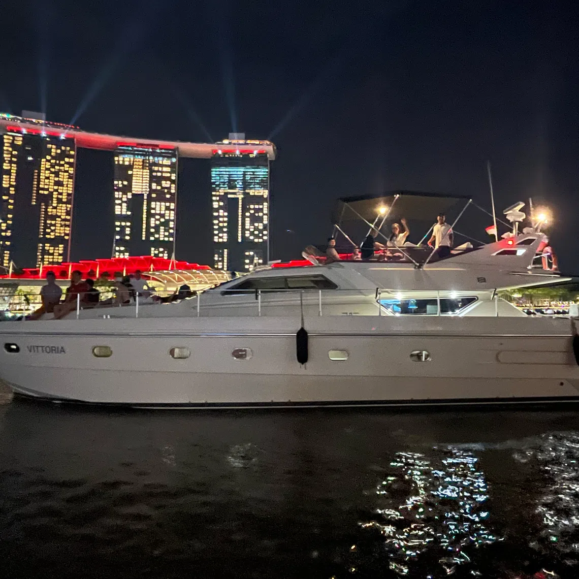 Yacht chartering companies in Singapore have seen an increase in bookings during the F1 Singapore Grand Prix season.