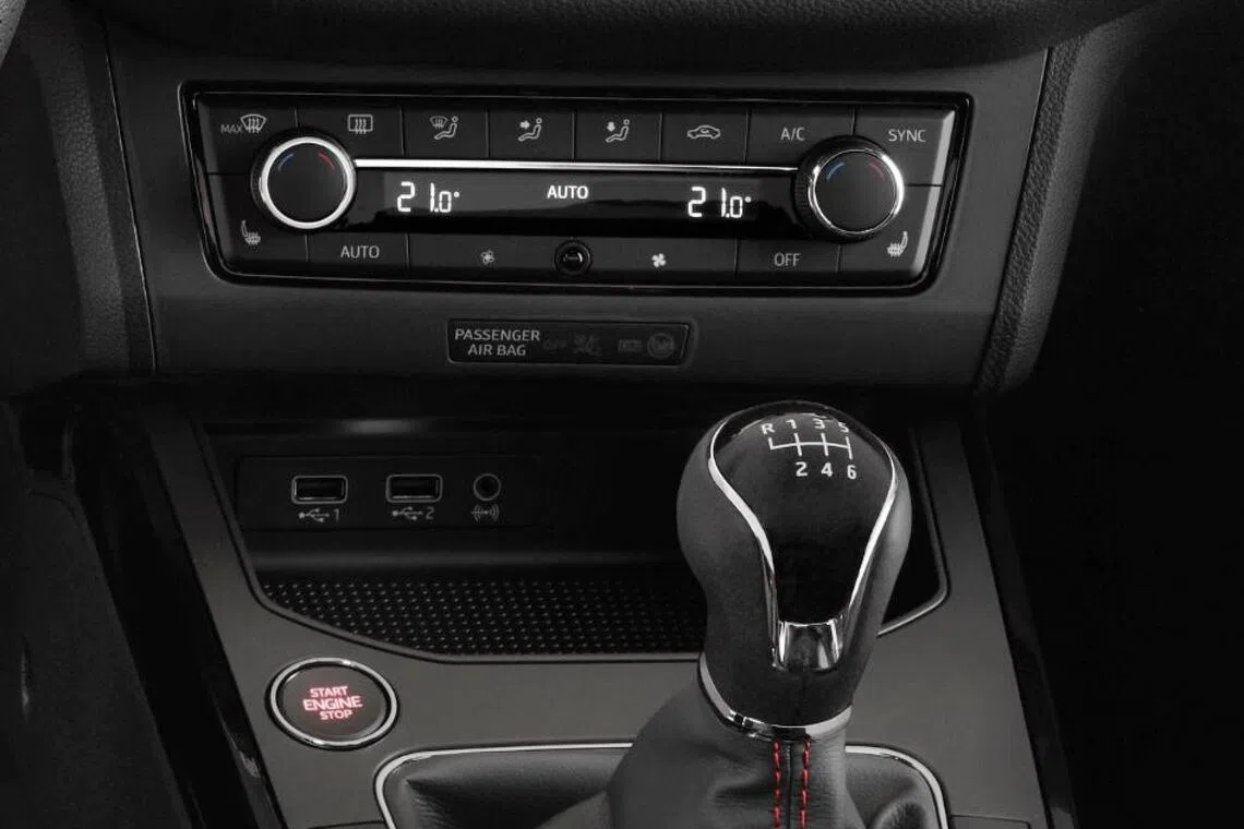 We have been told to keep the air-con off before starting the car.