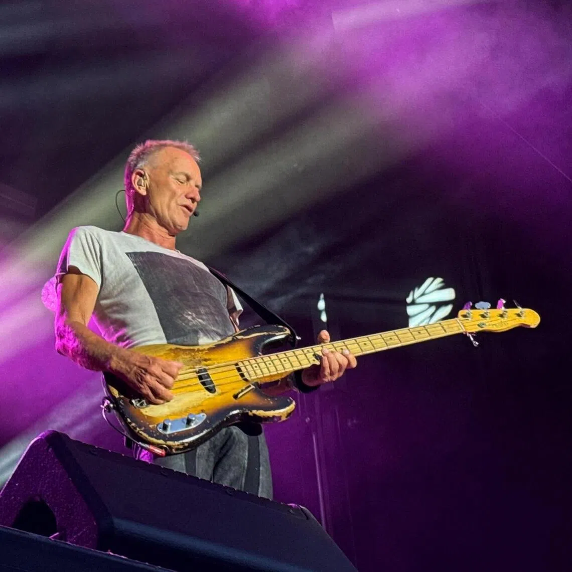 Sting is set to play songs from his solo output dating back to the mid-1980s, as well as hits by The Police from the late 1970s and early 1980s.