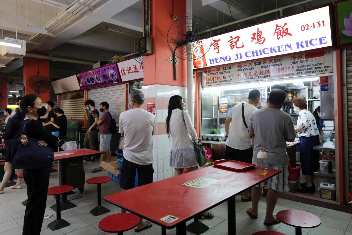 Heng Ji Chicken Rice re-opened in 2021. 