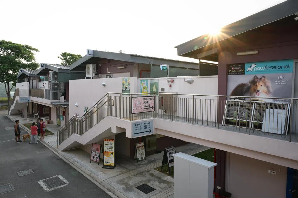 The Animal Lodge, built in 2017, is a facility for animal shelters and businesses such as pet breeders and boarders.