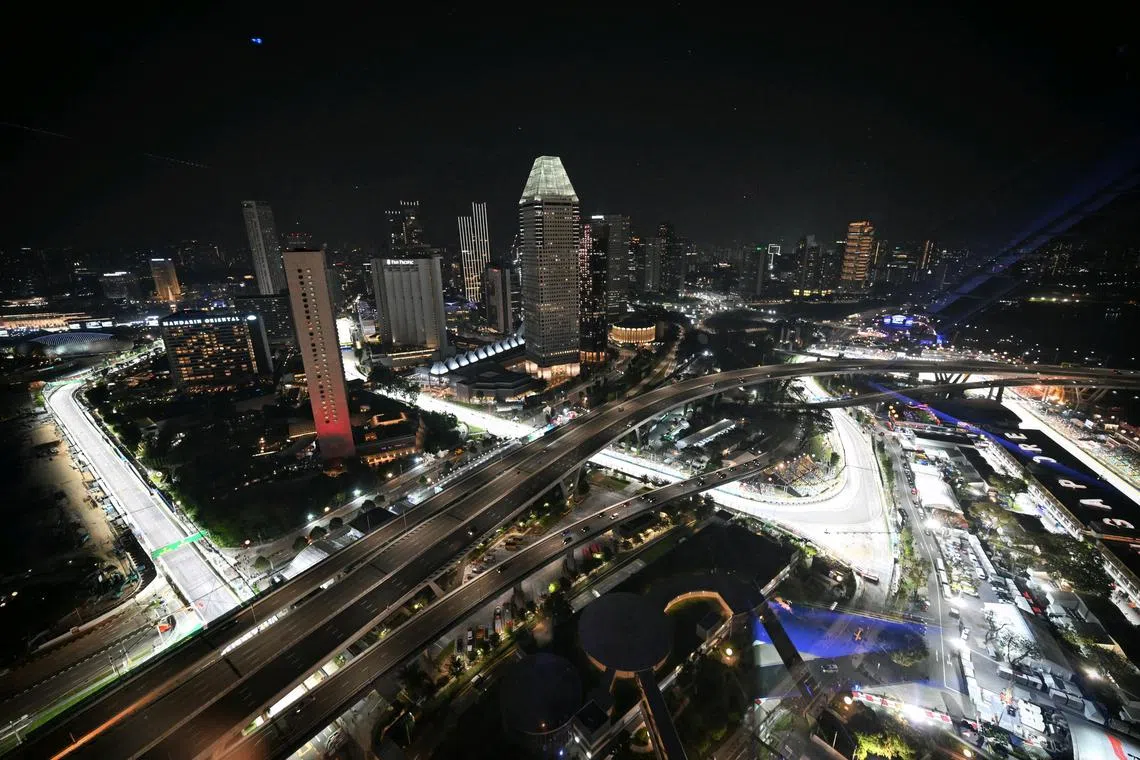 [NOTE: F1 photos are for editorial use only and NOT for sale.] 

Practice 2 of the Formula One, on Sept 20, 2024.