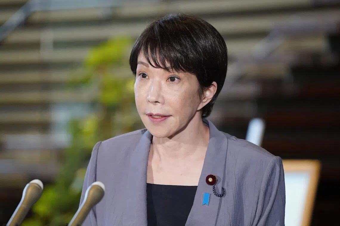 Japan’s Prime Minister Sanae Takaichi suggested in November 2025 that Japan could intervene militarily in any conflict over Taiwan, angering China.