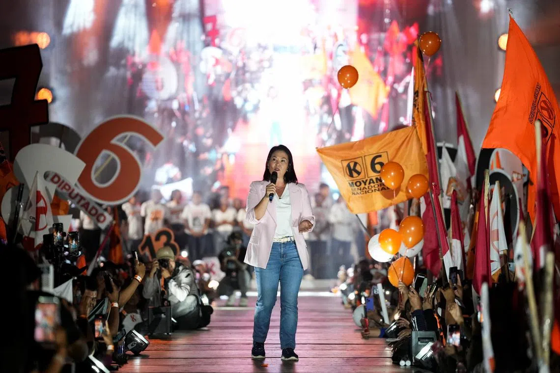 Peru seeks second candidate for presidential runoff, leftist Sanchez gains ground