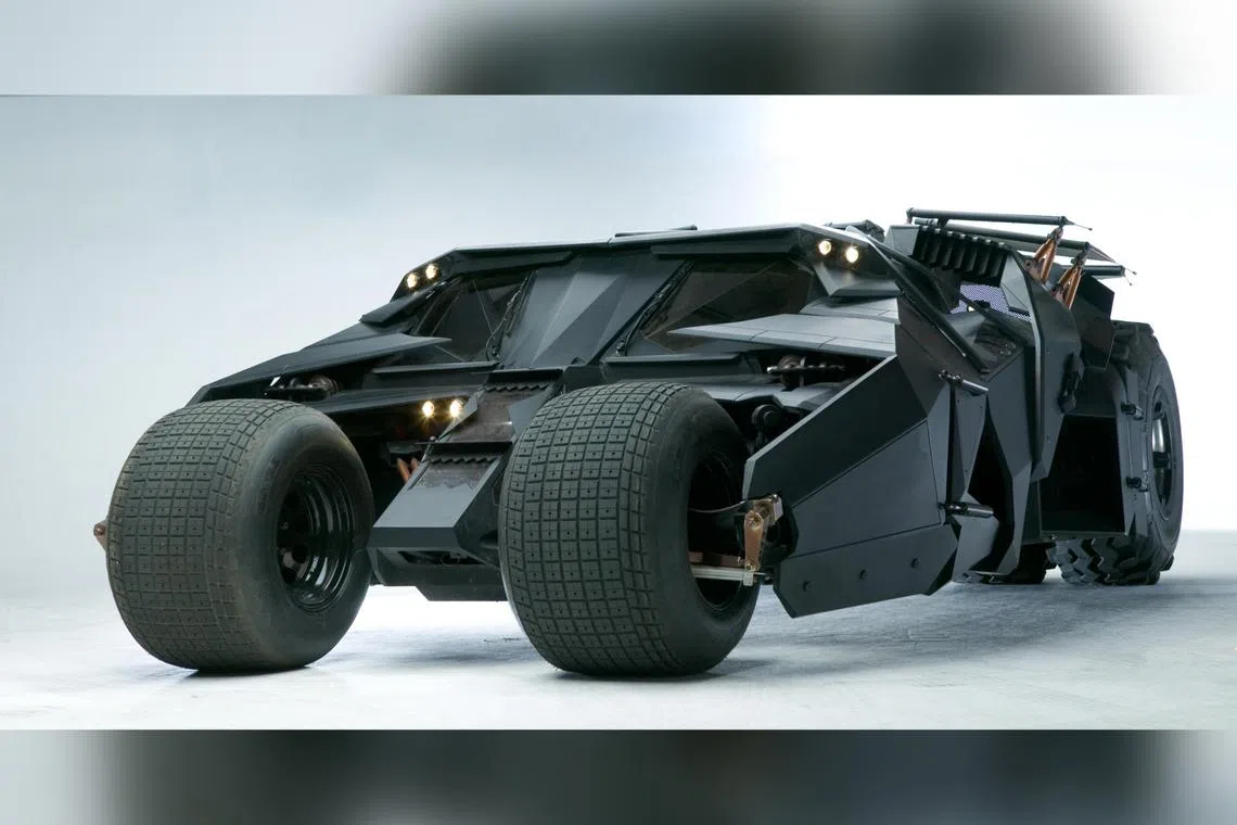 Gotham mobile: The $3.9 million Tumbler replica is now on sale. 