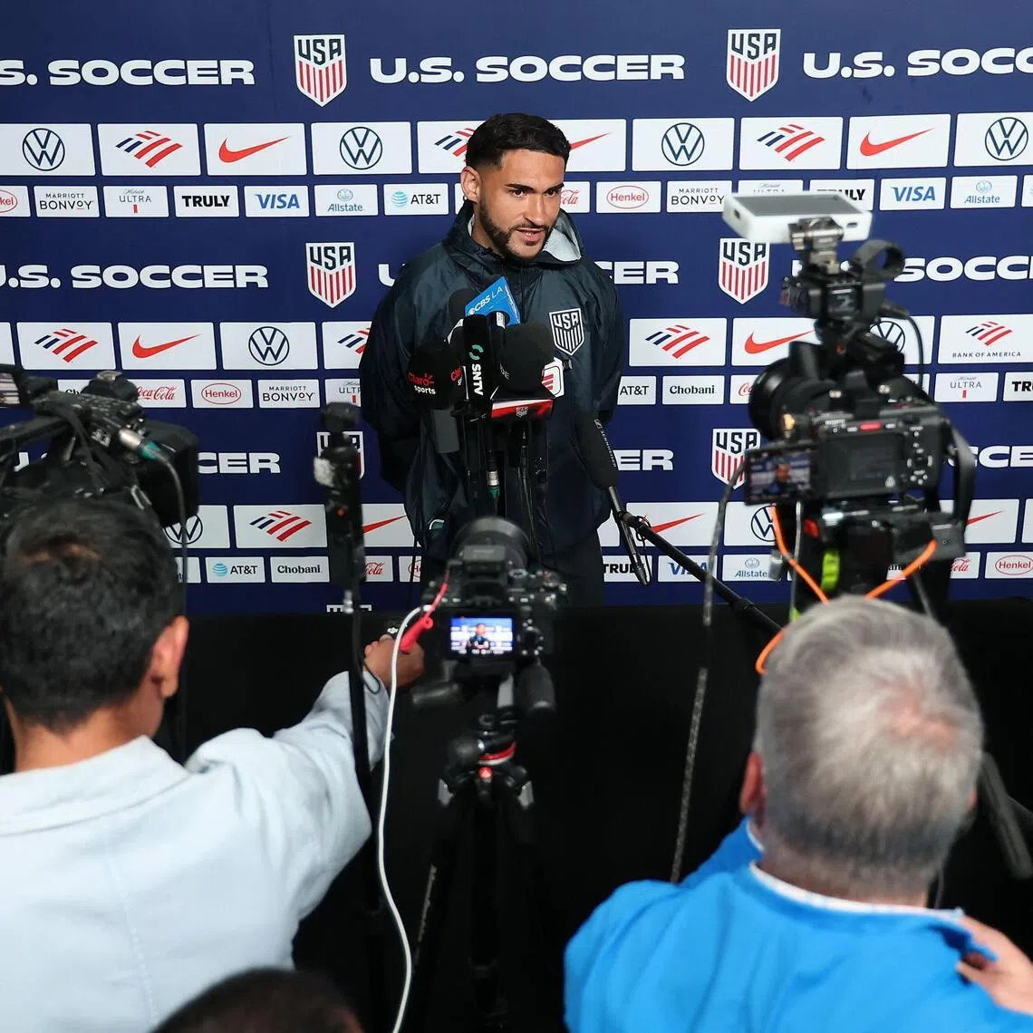 Midfielder Cristian Roldan, 31, is one of the more experienced members of the US' 26-man roster.