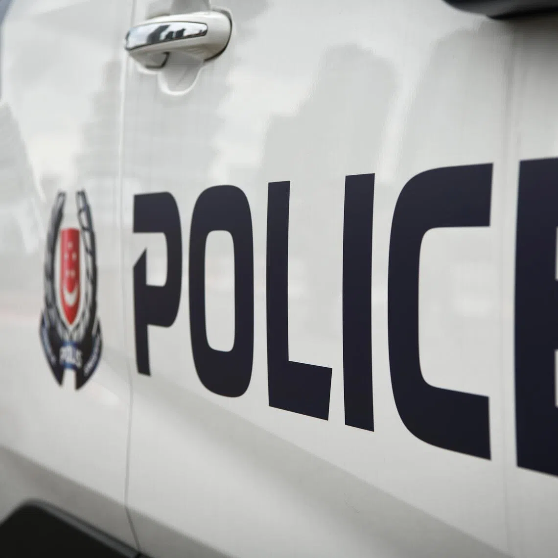 The Singapore Police Force logo.