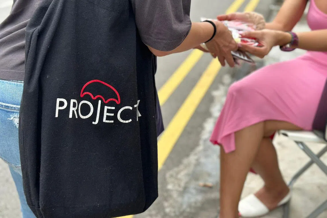 Project X's tailored programme provides services such as writing resumes and connecting sex workers to potential employers. 
