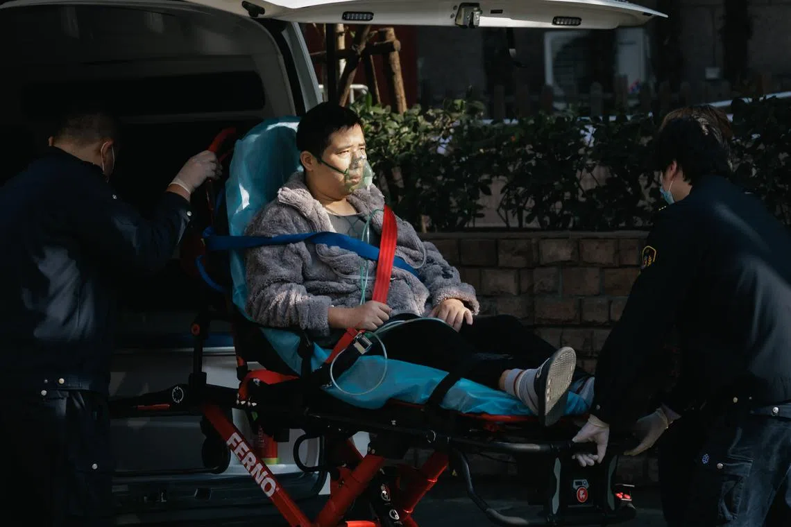 Since mid-October, authorities have been reporting higher levels of “influenza-like illness” in northern China.