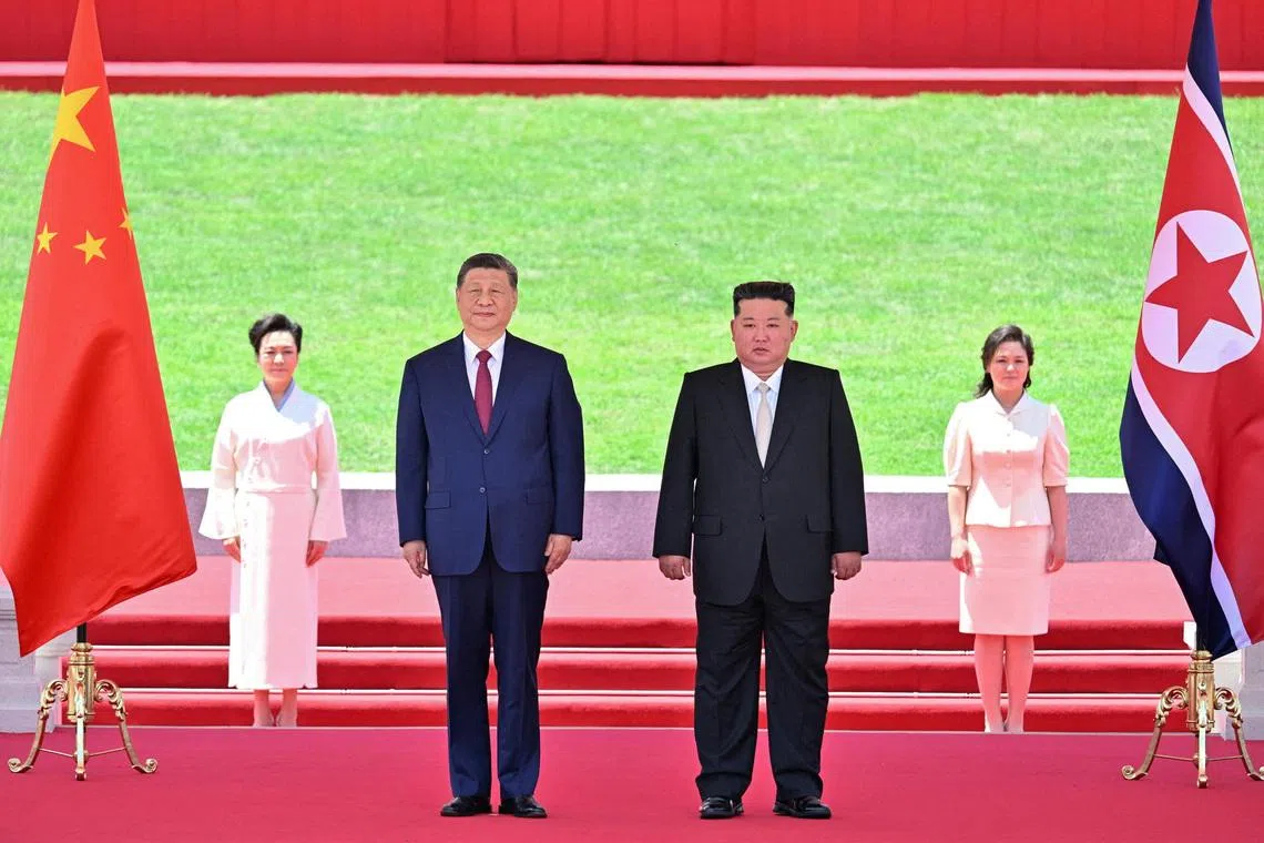 North Korea and China leaders agree to boost ties at Pyongyang summit