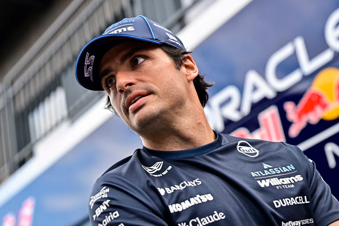 Formula One F1 - Hungarian Grand Prix - Hungaroring, Budapest, Hungary - July 23, 2026 Williams' Carlos Sainz Jr. after the press conference REUTERS/Marton Monus