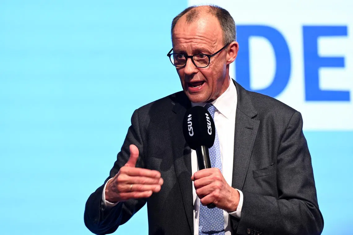 The CDU wants to cut corporate tax to a maximum of 25 per cent from an average of 29.9 per cent, wanting to maintain a tax benefit for married couples and give more tax benefits for children.