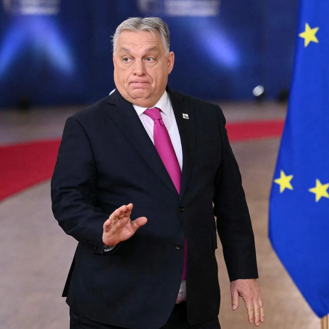 Hungary's Prime Minister Viktor Orban has threatened to veto a US$106‑billion (S$134 billion) loan to Ukraine.
