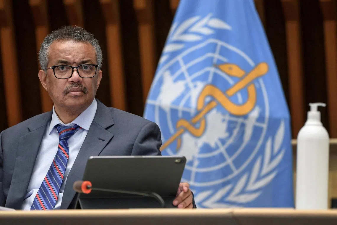 WHO chief Tedros Adhanom Ghebreyesus is pushing for a global pandemic-preparedness pact.