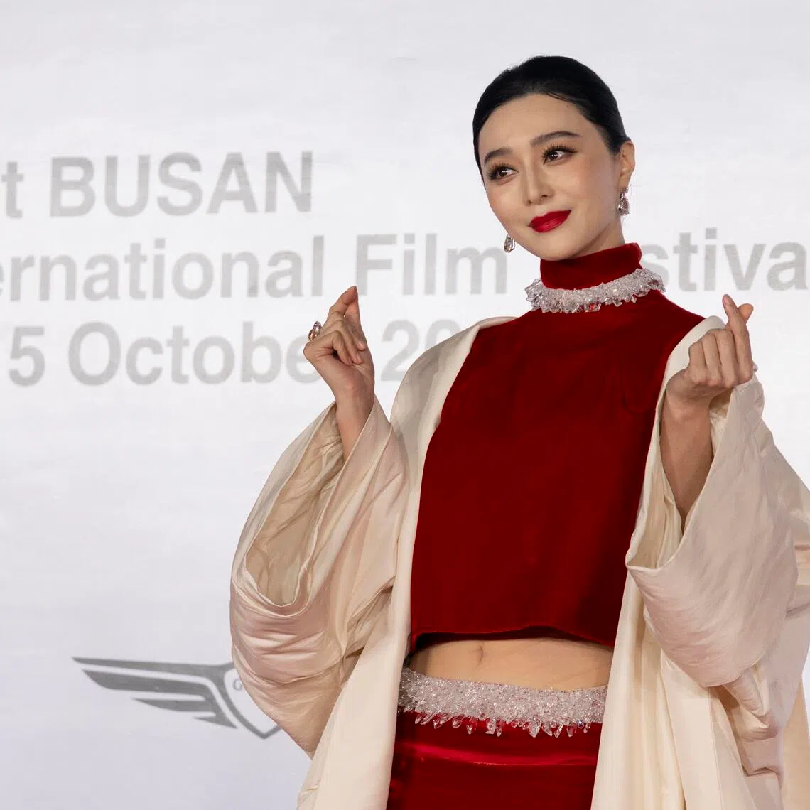 epa13284837 Chinese actor Fan Bingbing arrives at the opening ceremony of the 31th Busan International Film Festival (BIFF) in Busan, South Korea, 06 October 2026. The Festival runs from 06 to 15 October 2026 with screenings 316 films from 59 countries to be presented.  EPA/JEON HEON-KYUN